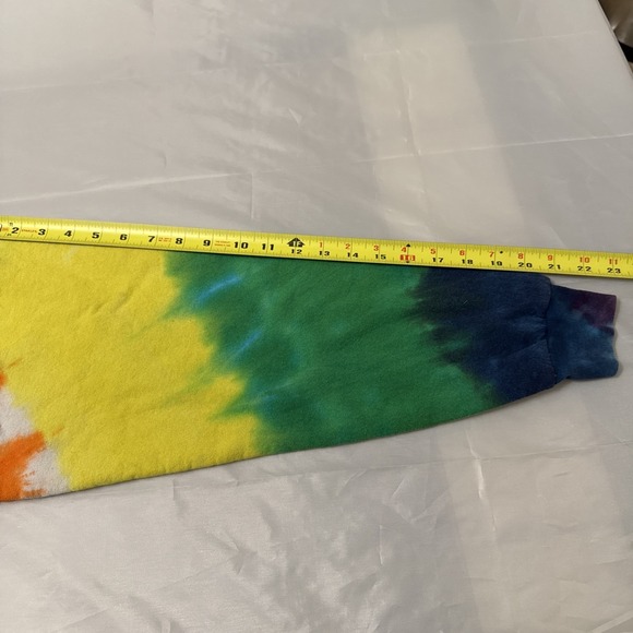 Tie Dye Multi-Color Long Sleeve Hoodie - Picture 3 of 6